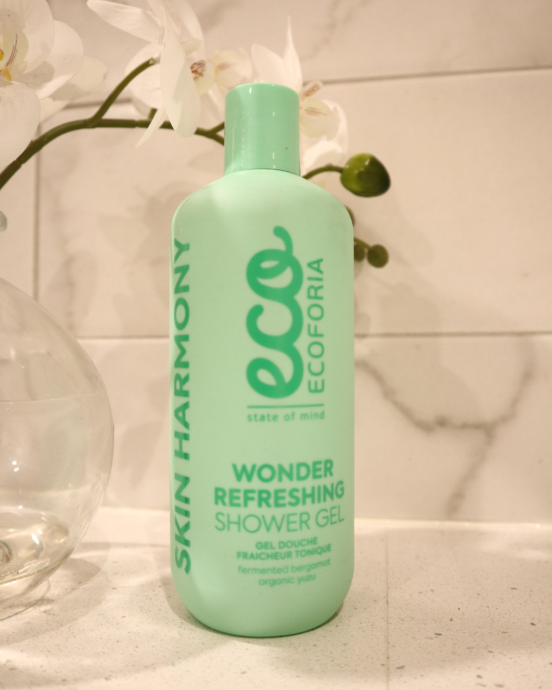 Ecoforia Wonder Refreshing Shower Gel – Glow-Boosting Cleanse with Yuzu & Bergamot (400ml)