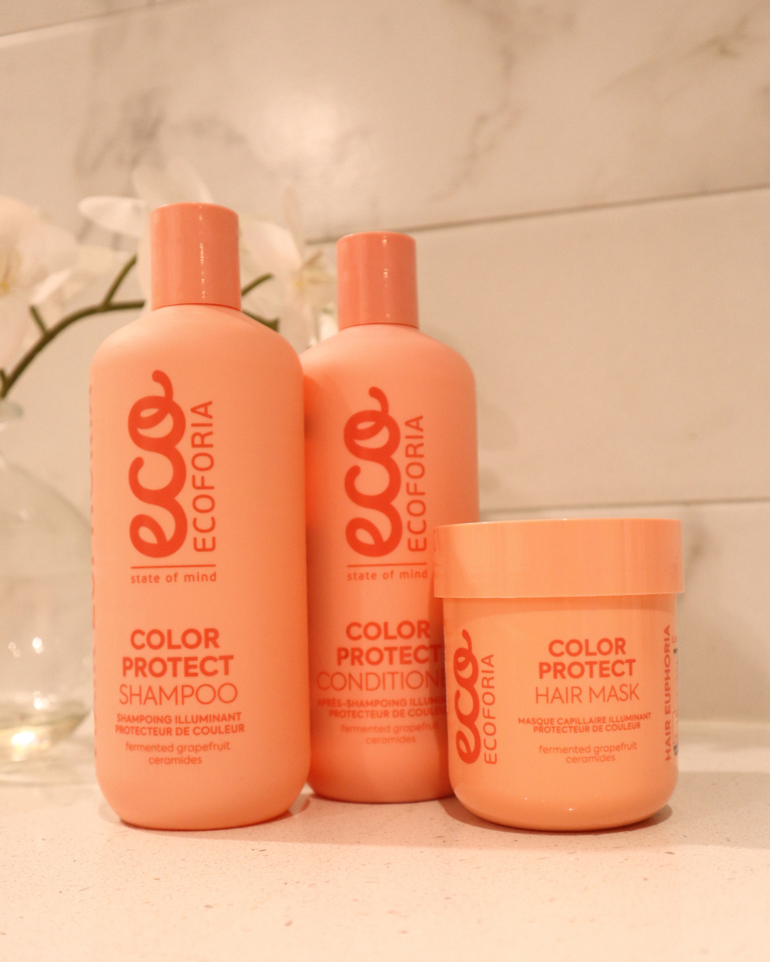 Ecoforia Colour Protect Conditioner – Colour Lock & Shine Enhancing Conditioner (400ml)