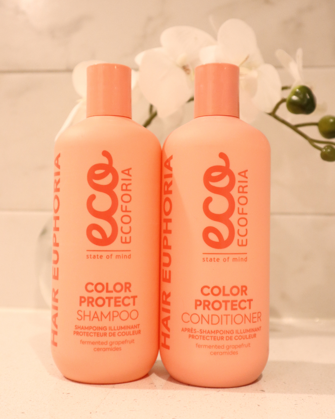 Ecoforia Colour Protect Conditioner – Colour Lock & Shine Enhancing Conditioner (400ml)