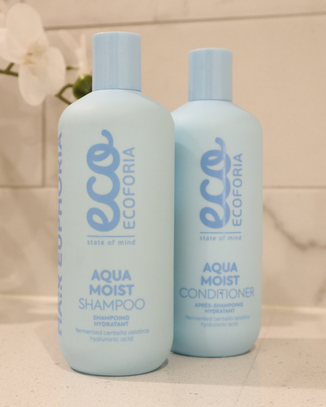 Ecoforia Aqua Moist Conditioner – Deep Hydration & Shine for Dry Hair (400ml)