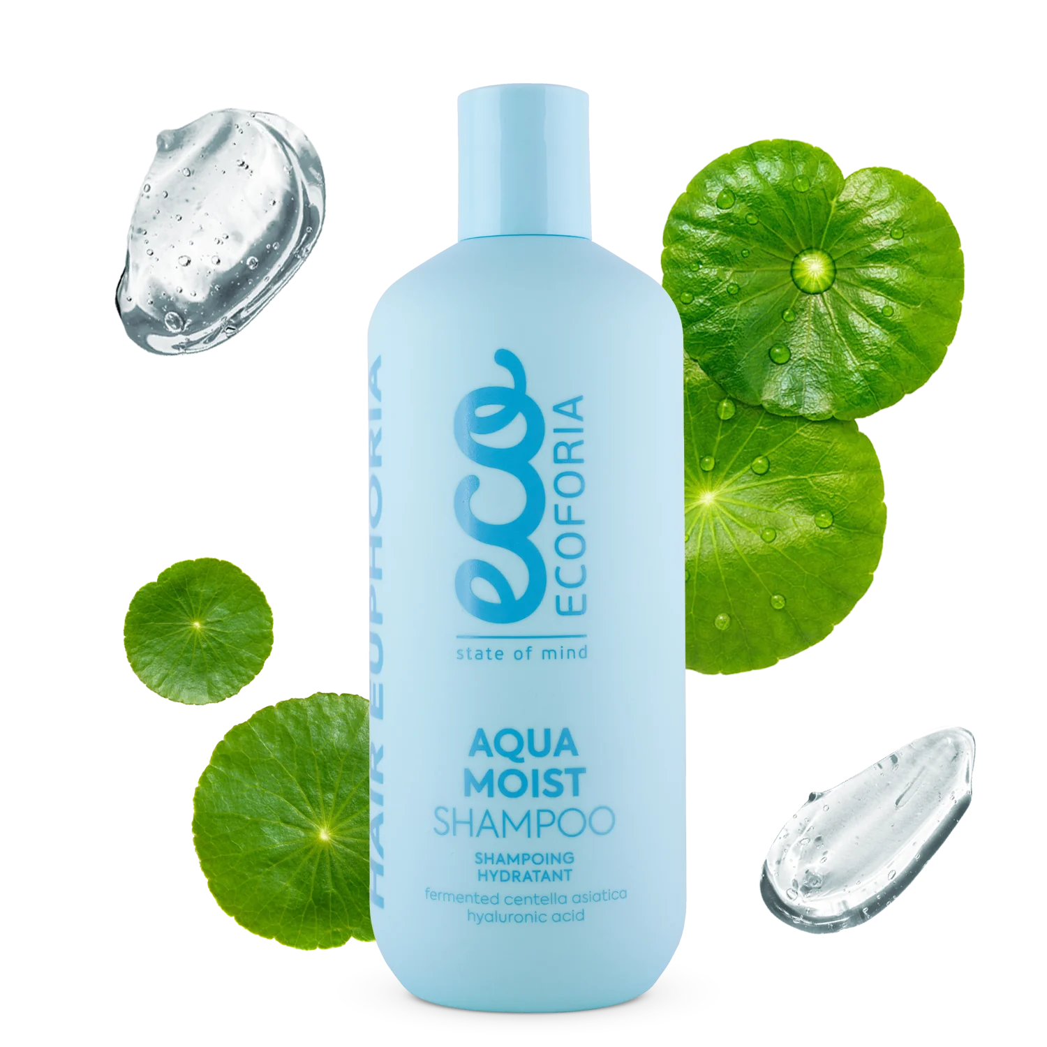 Ecoforia Aqua Moist Conditioner – Deep Hydration & Shine for Dry Hair (400ml)