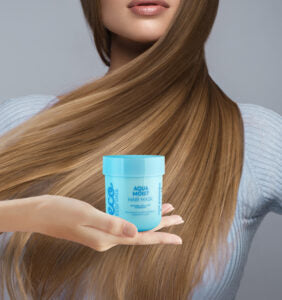Ecoforia Aqua Moist Hair Mask – Intense Hydration & Repair for Dry Hair (200ml)