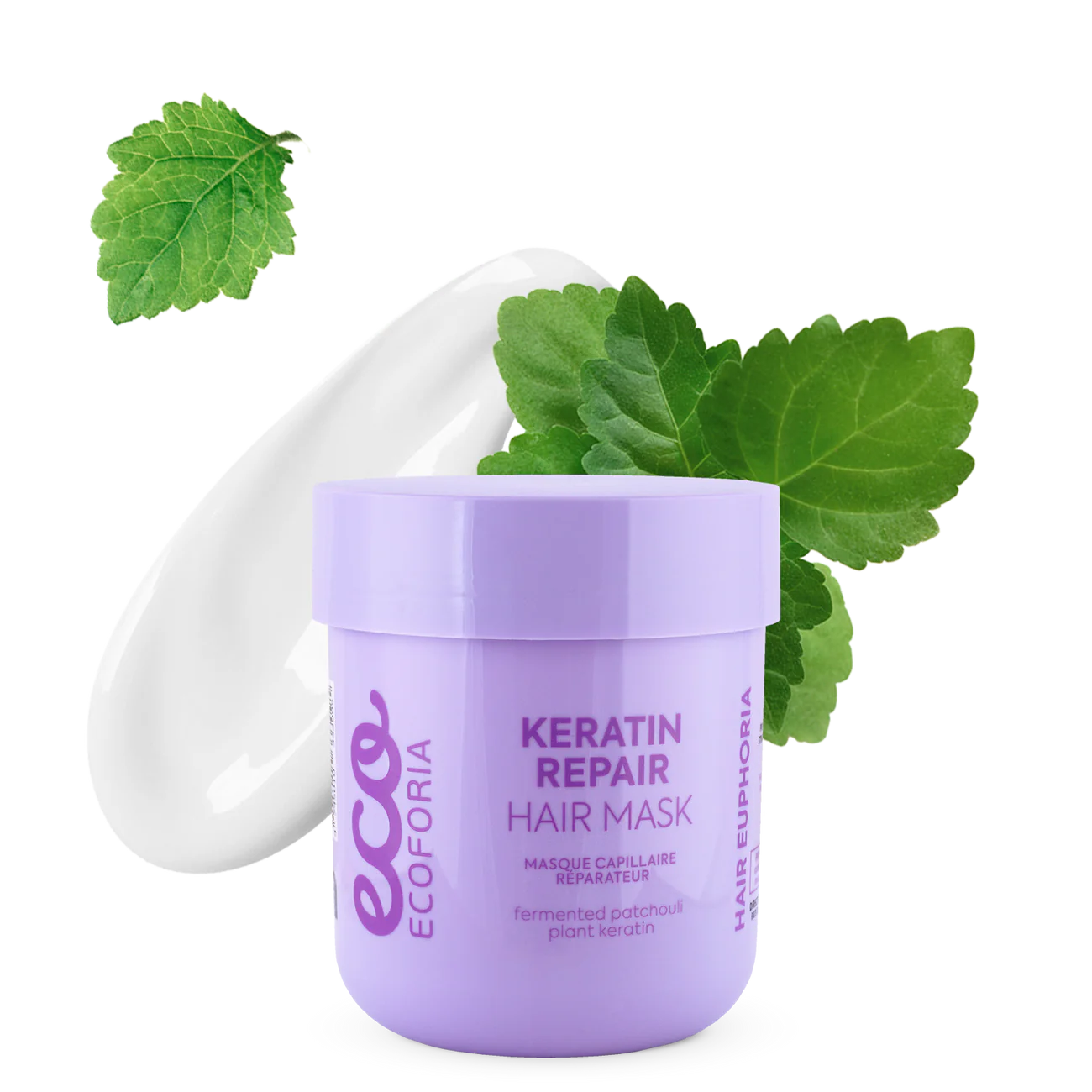 Ecoforia Keratin Repair Hair Mask – Strengthening & Restorative Treatment for Damaged Hair (200ml)
