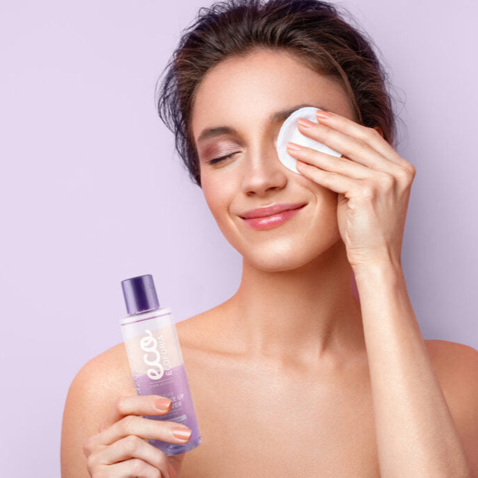 Ecoforia Delicate Eye Makeup Remover – Gentle Vegan Formula with Hyaluronic Acid & Vitamin B5 (150ml)