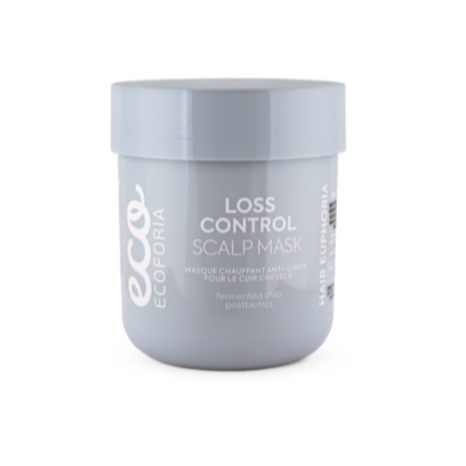 Ecoforia Loss Control Scalp Mask – Stimulate Growth & Strengthen Fragile Hair (200ml)