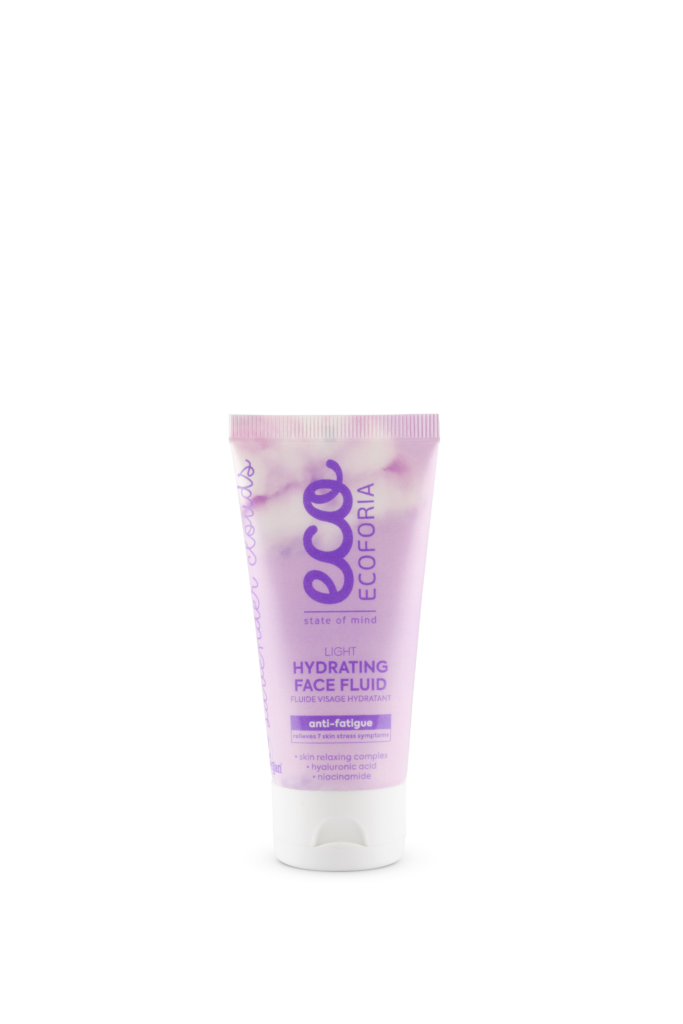 Ecoforia Hydrating Face Fluid – Lightweight Daily Moisturiser (50ml)