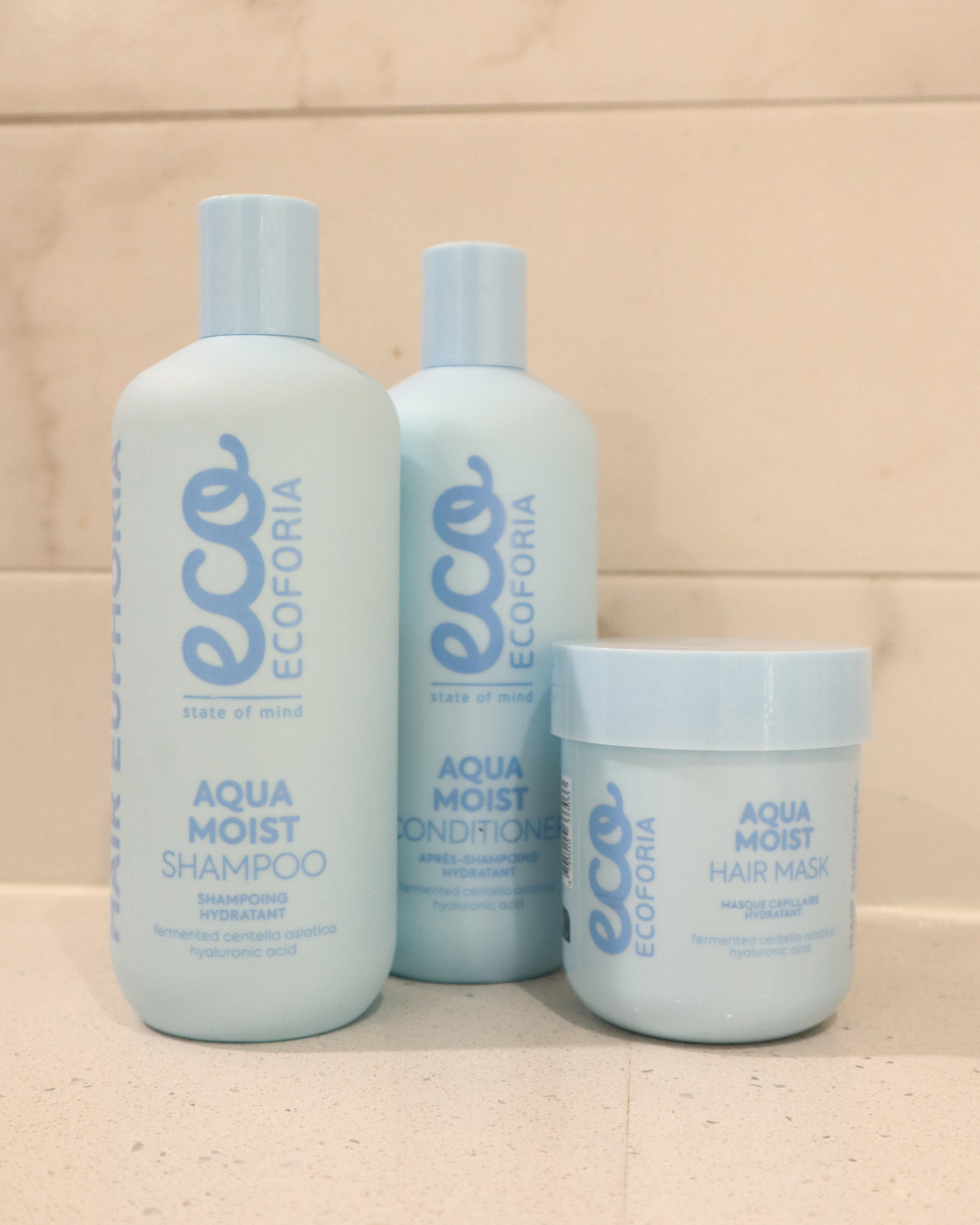 Ecoforia Aqua Moist Conditioner – Deep Hydration & Shine for Dry Hair (400ml)