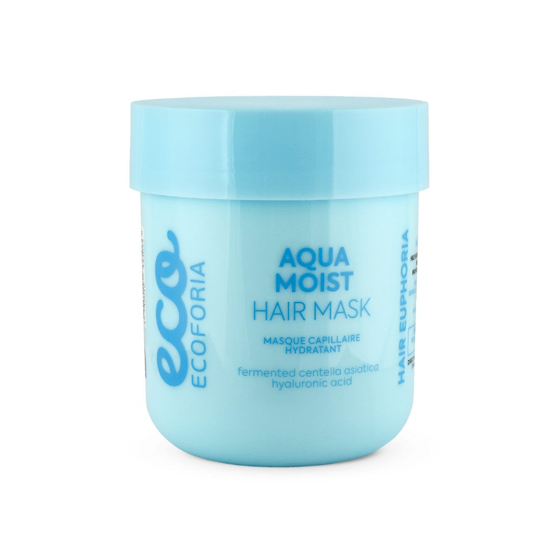 Ecoforia Aqua Moist Hair Mask – Intense Hydration & Repair for Dry Hair (200ml)
