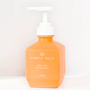 Simply self Super Soft body moisturiser - orange bottle with white pump top