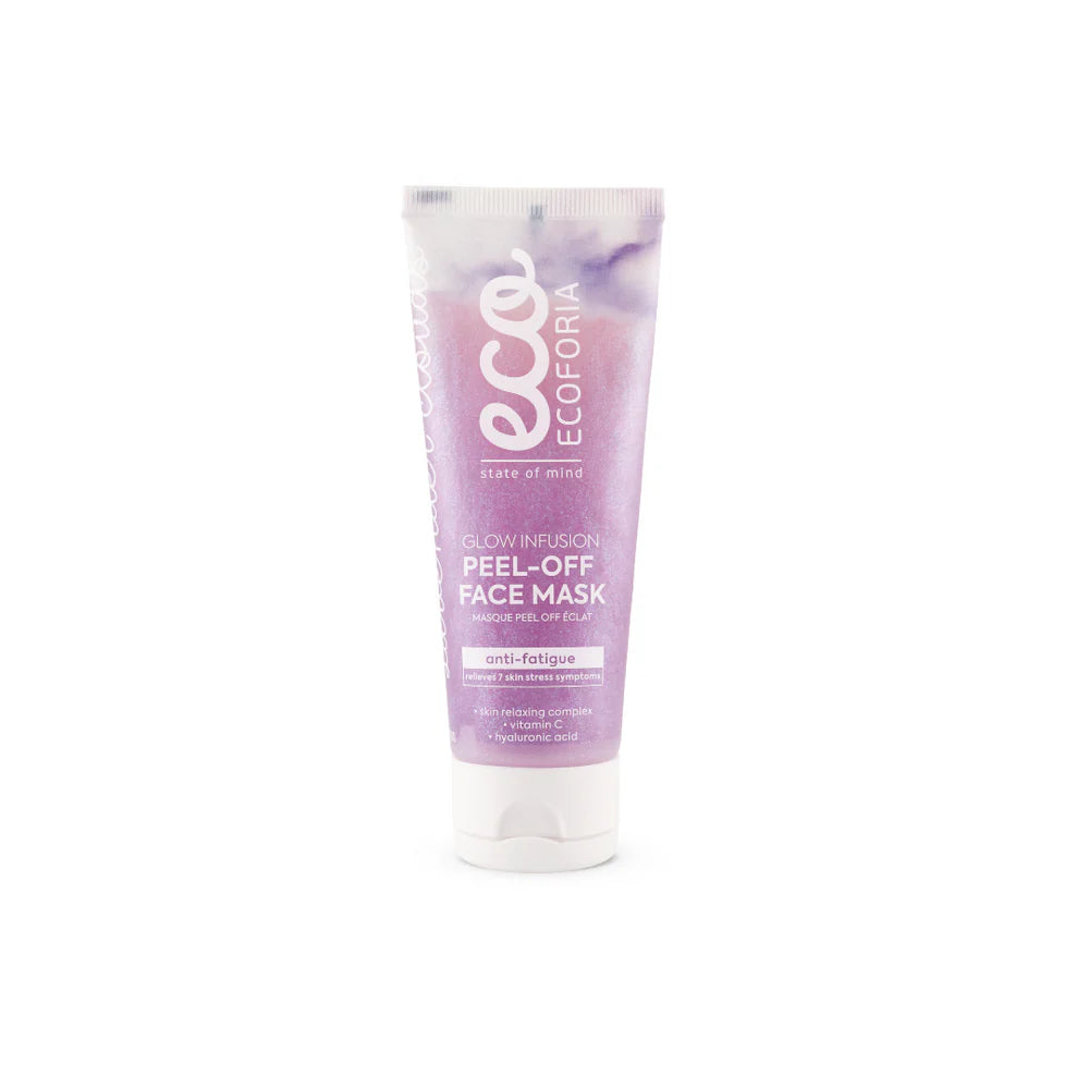 Ecoforia Glow Infusion Peel-Off Face Mask – Hydrating & Brightening with Vitamin C (75ml)