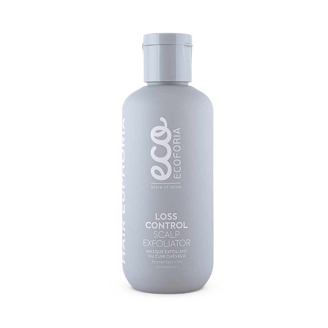Ecoforia Loss Control Scalp Exfoliator – Clarifying Scalp Treatment for Hair Growth Support (200ml)