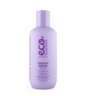 Ecoforia 15-in-1 Leave-In Treatment – Keratin Hair Repair cream (200ml)