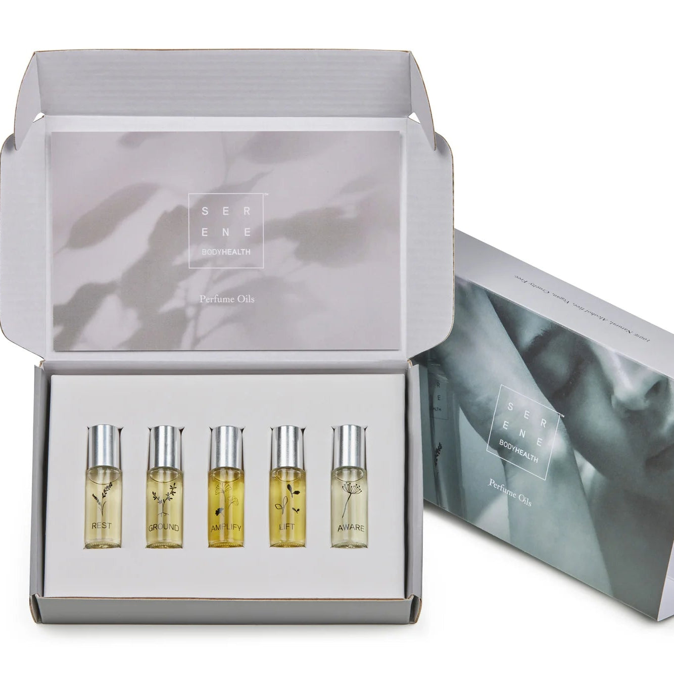 Serene Body Health Discovery Box – Scented Perfume Oil Gift Set (5 x 10ml)