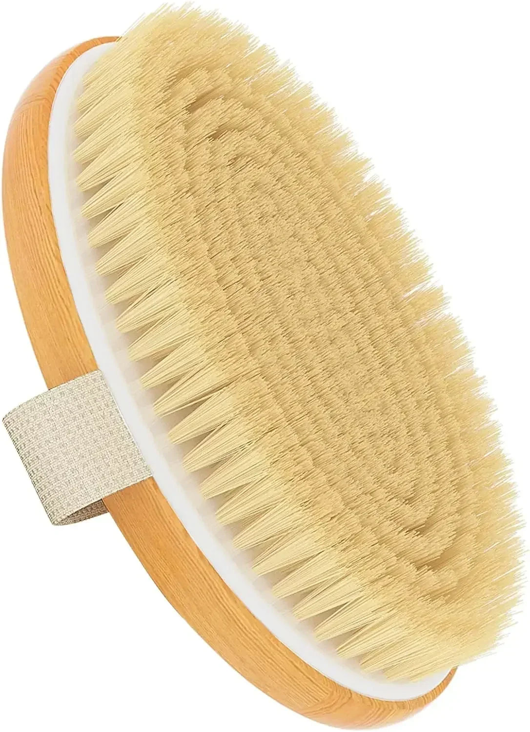 Premium Dry Body Brush with Natural Bristles for Radiant Skin