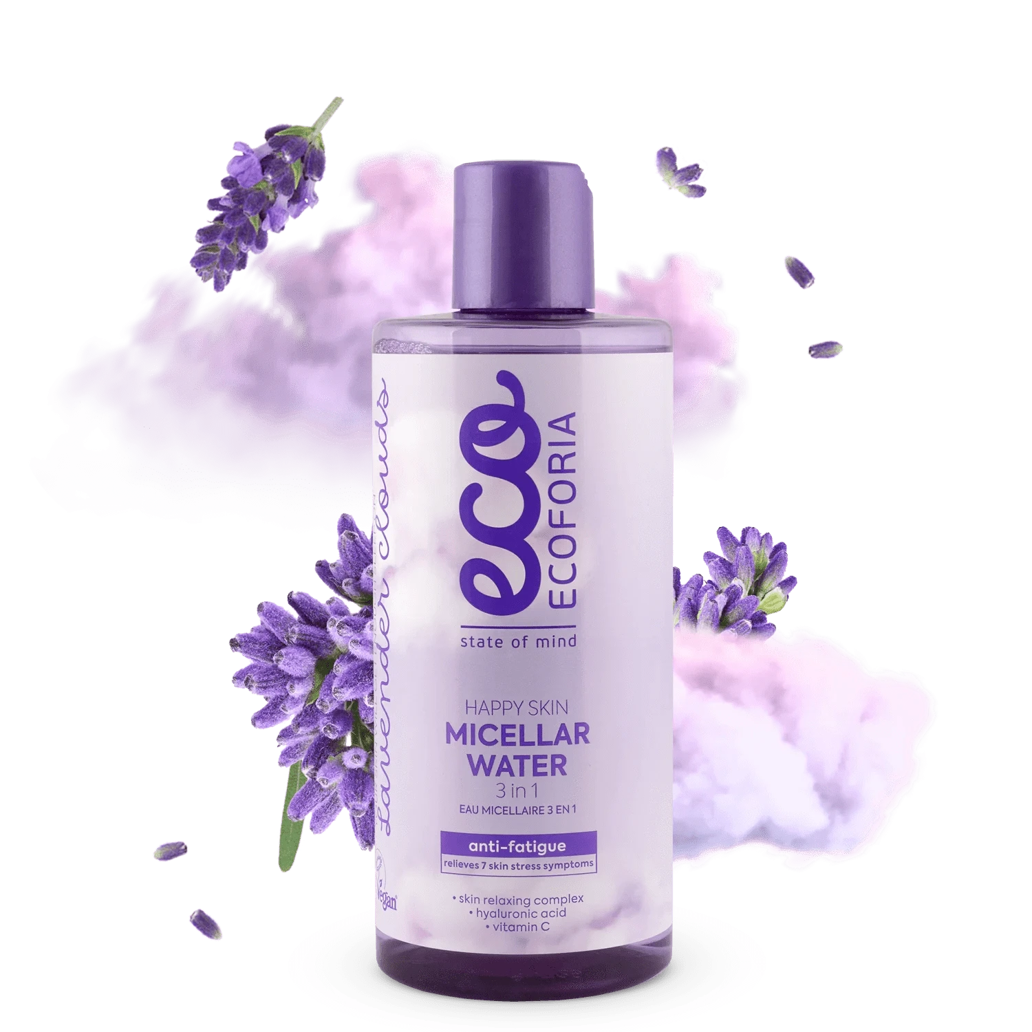 Ecoforia Makeup Remover Ecoforia Happy Skin Micellar Water – Hydrating & Brightening Cleanser with Vitamin C (300ml)
