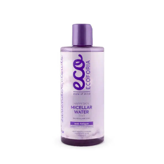 Ecoforia Happy Skin Micellar Water – Hydrating & Brightening Cleanser with Vitamin C (300ml)
