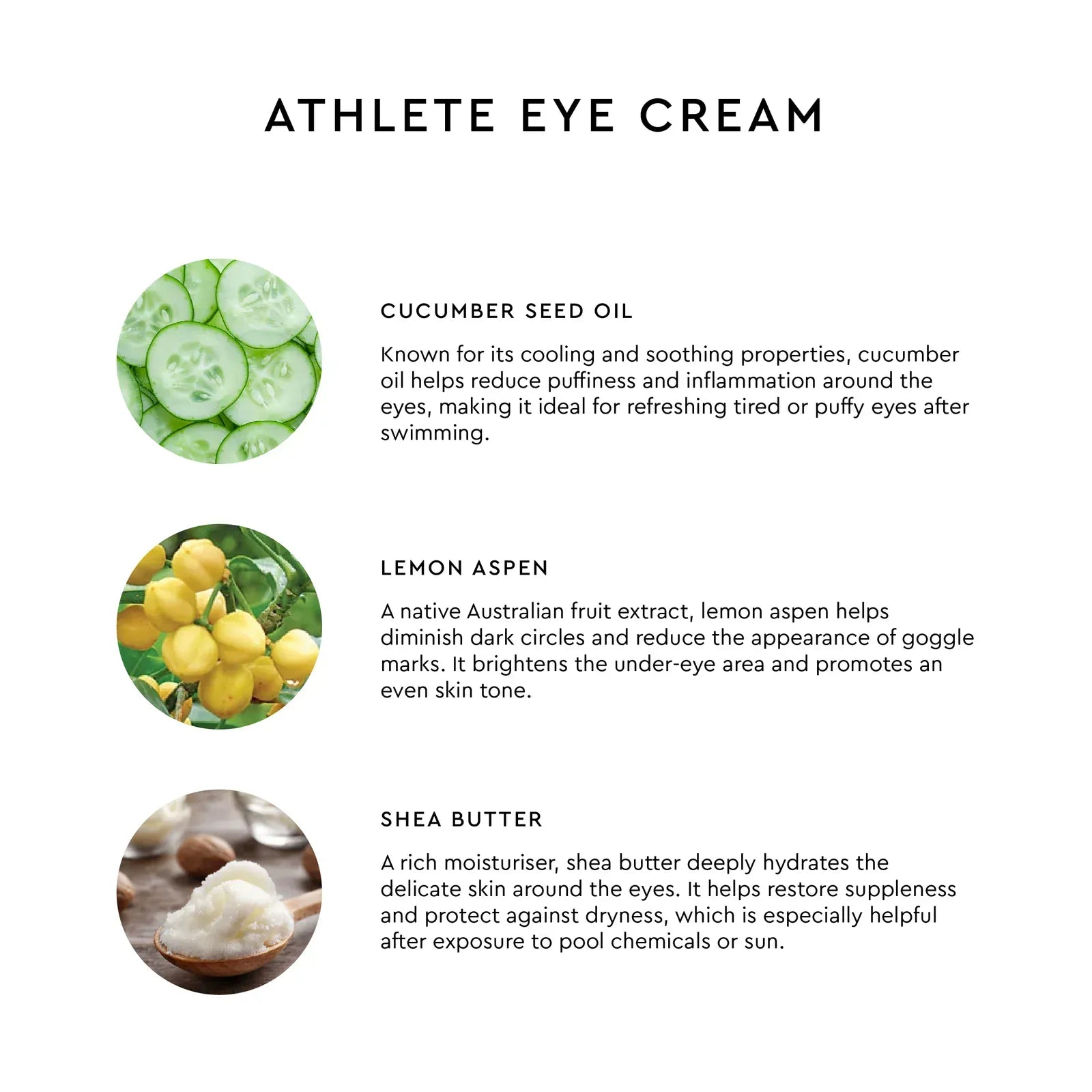 Peak Eyes Serum Peak Active Athlete Eye Cream – 30ml - Snacc Beauty