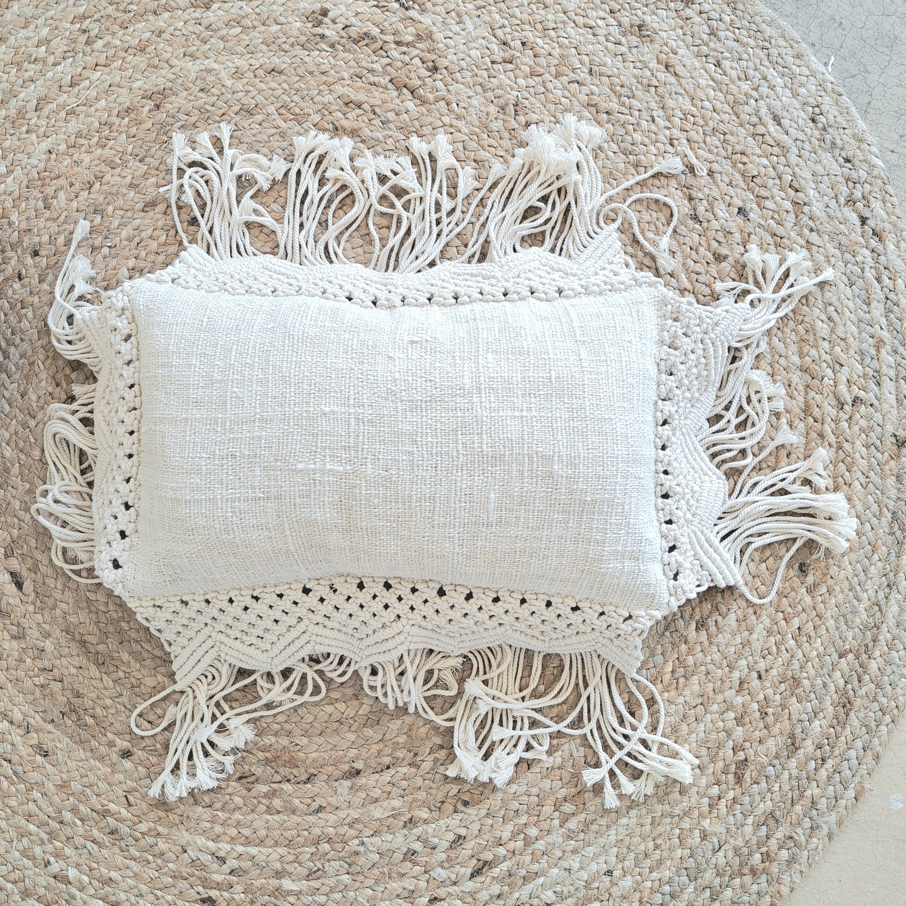 Simply Hygge Living Cushion Ashari Crochet Cushion