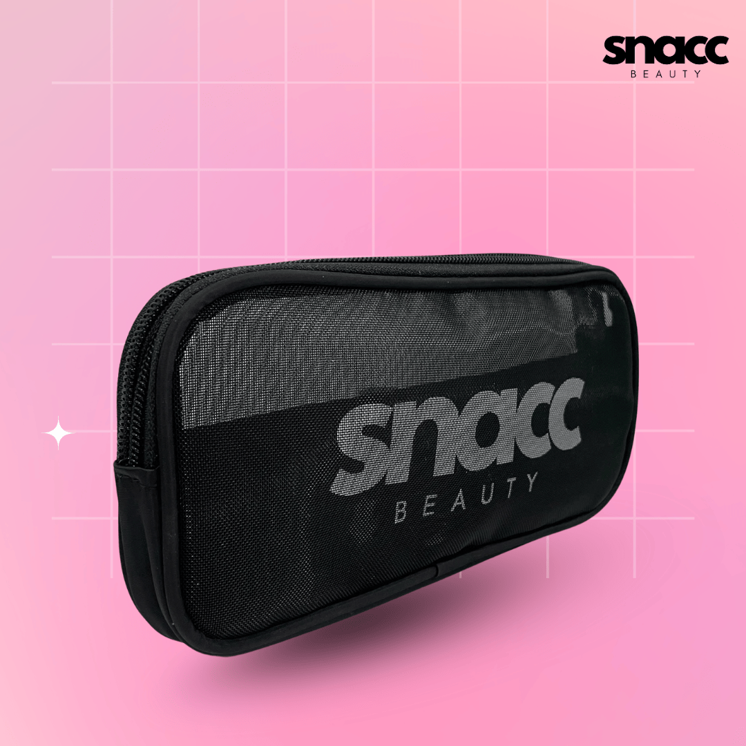 SNACC BEAUTY Beauty Bag SNACC Sleek Zip Cosmetic Holder - SNACC Beauty Bag
