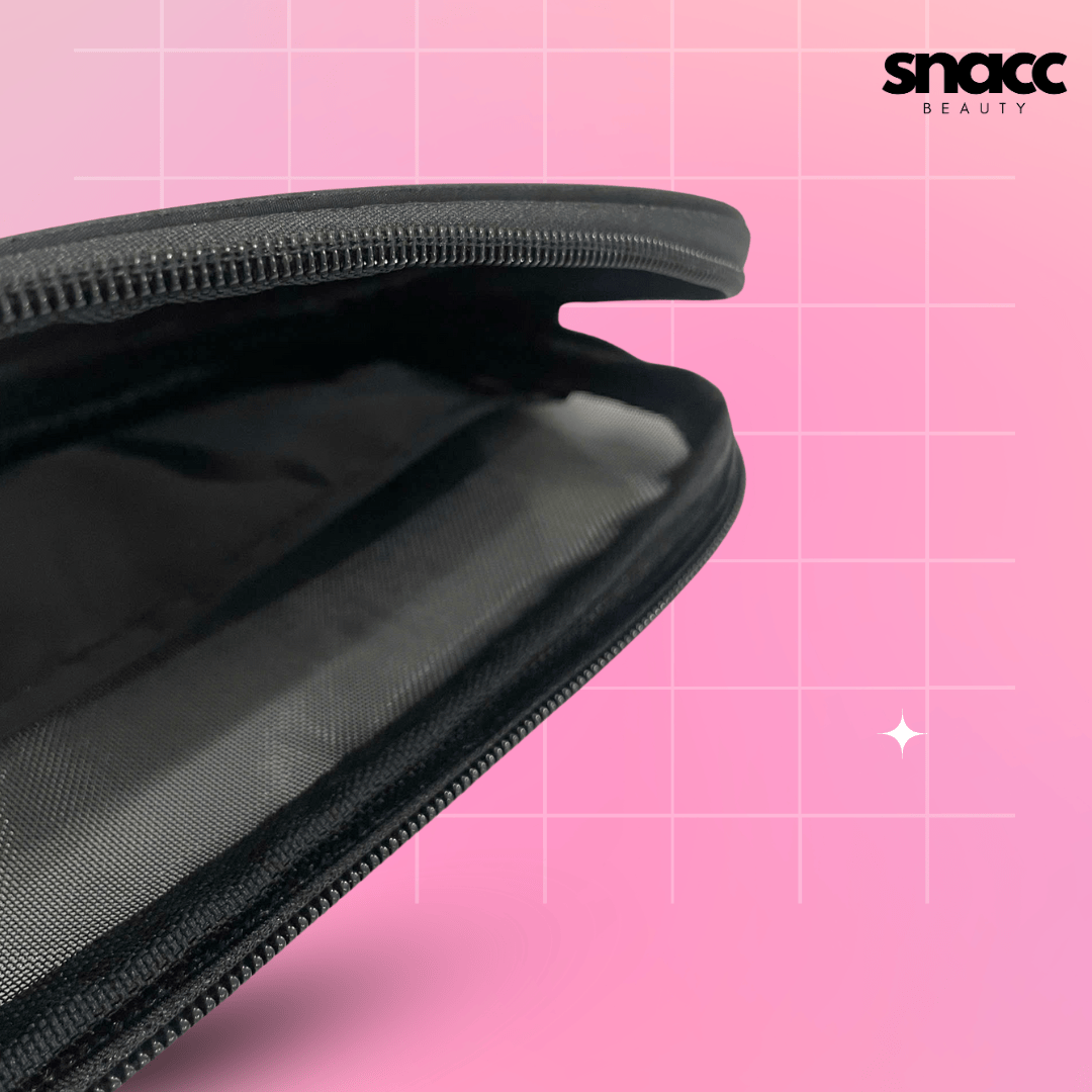 SNACC BEAUTY Beauty Bag SNACC Sleek Zip Cosmetic Holder - SNACC Beauty Bag