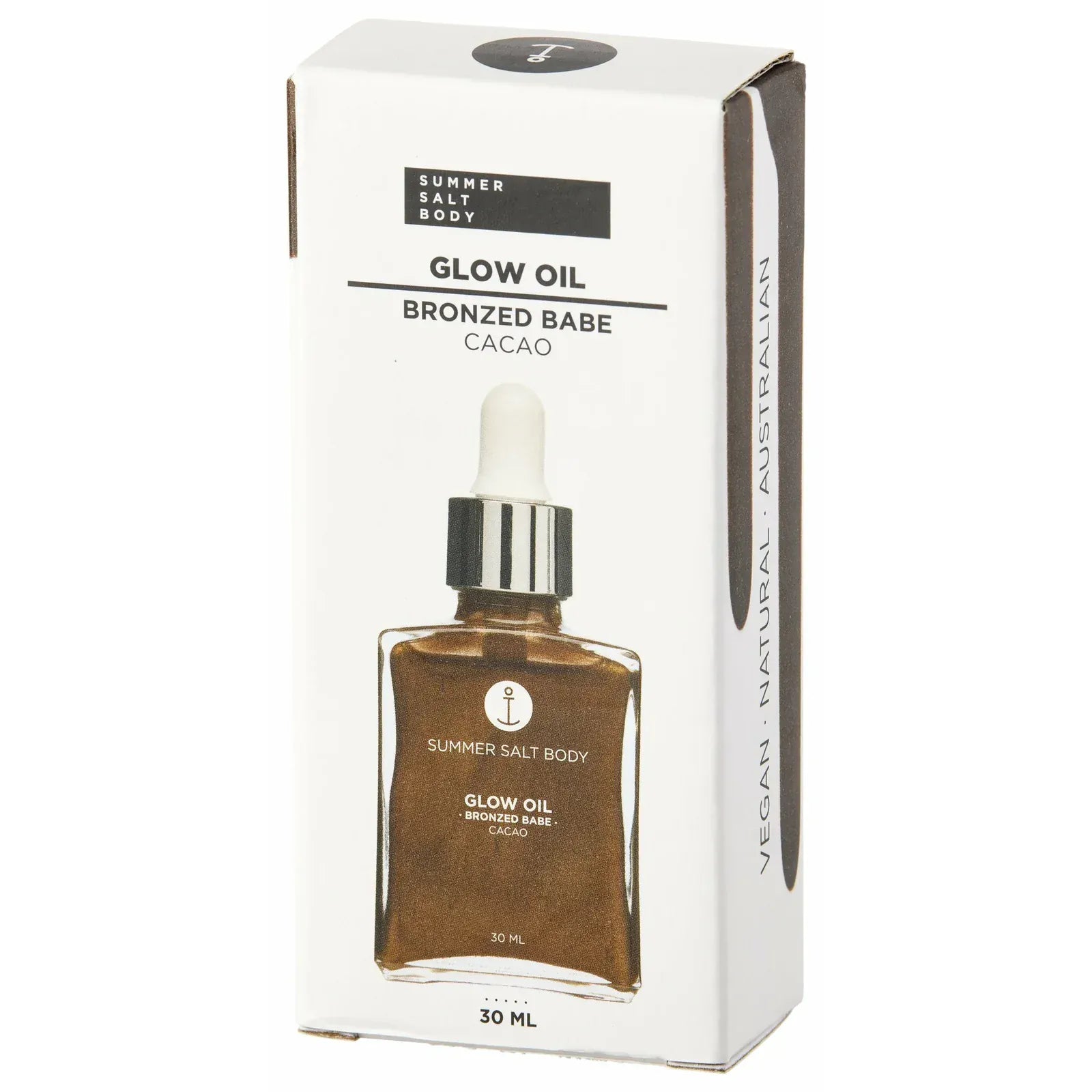 Summer Salt Body Body Oil Bronzed Babe Glow Oil 30ml – Natural Shimmer Body Oil for Radiant Skin