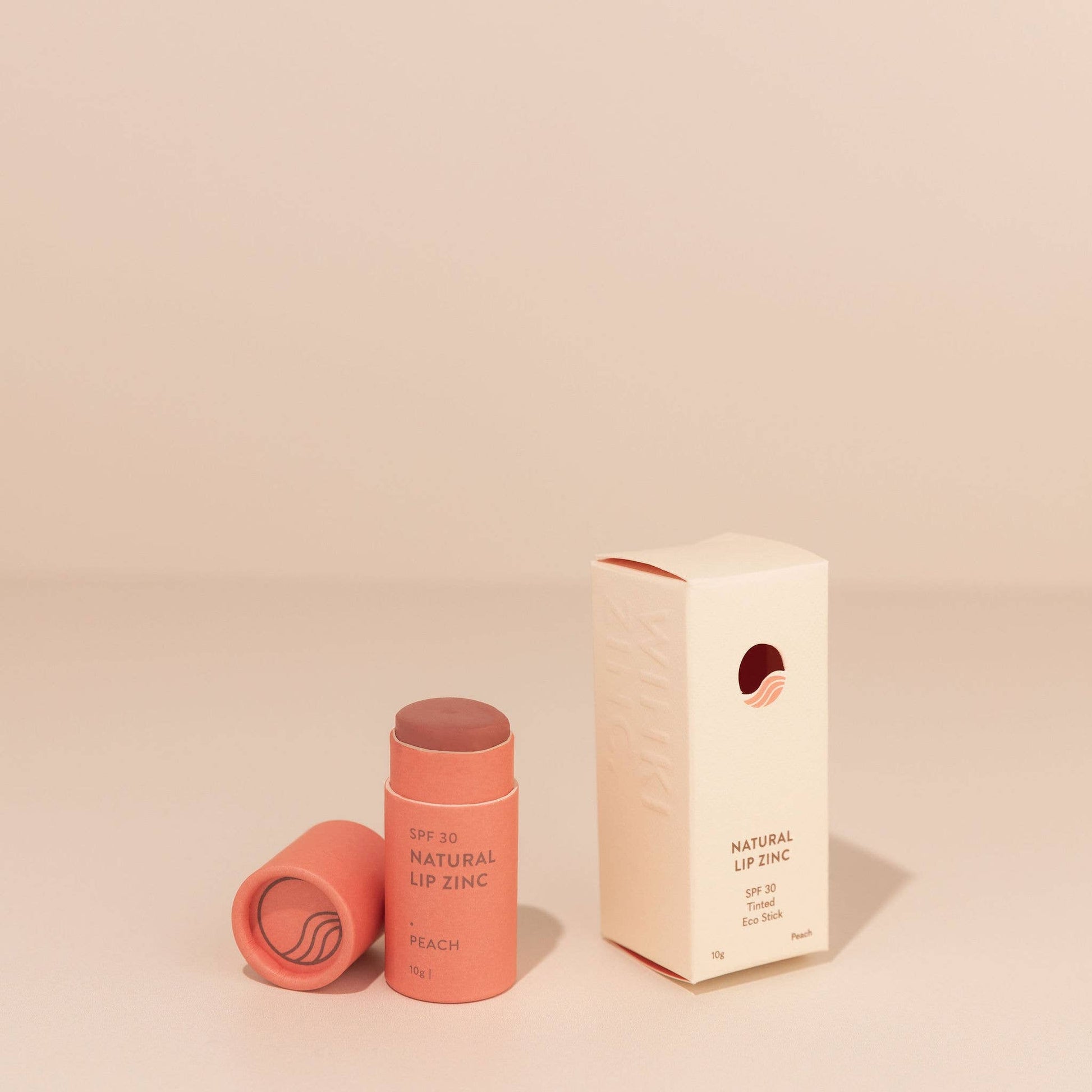 Winki Zinc Lip Tint Peach Tinted Natural Lip Zinc
